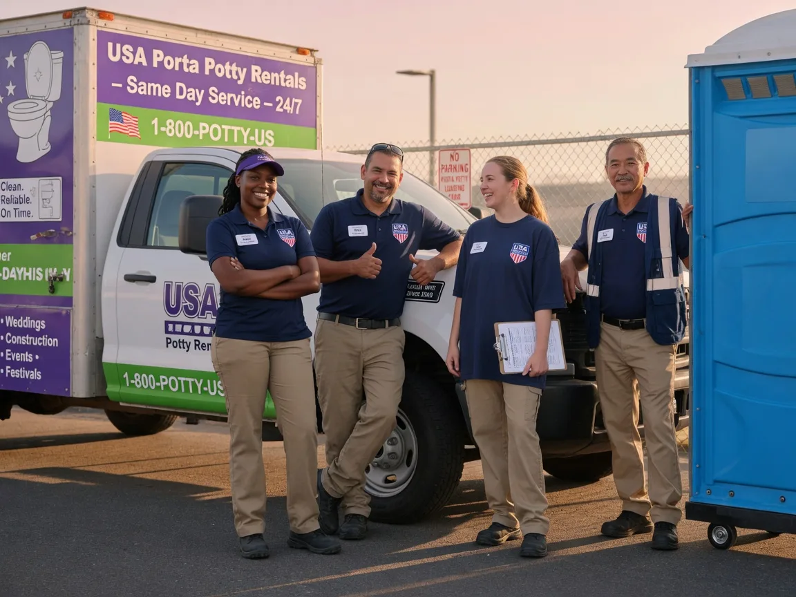 Porta Potty Rental company in Jersey, GA